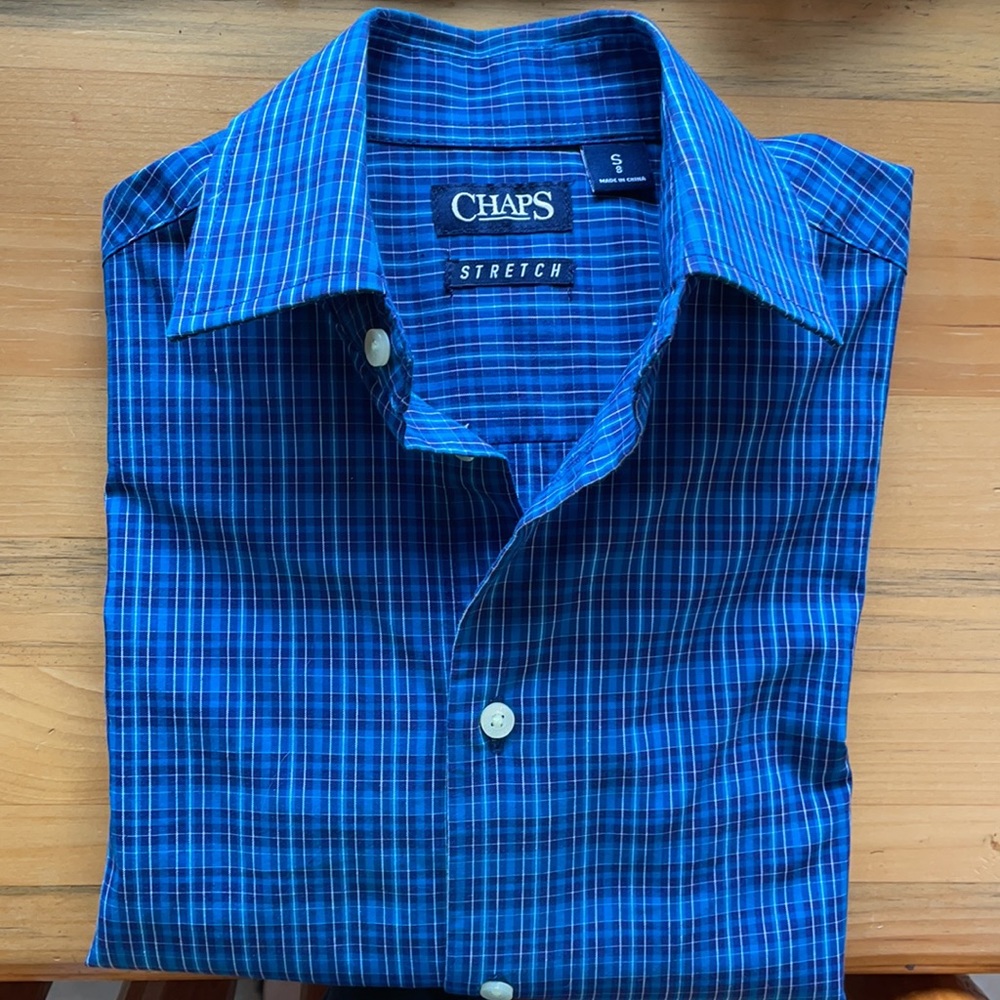 Chaps Kids S (8) Button-Down Shirt - nearly new condition!